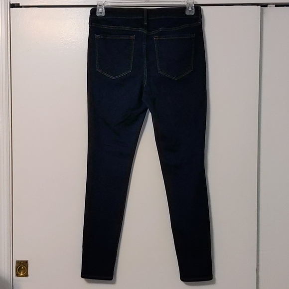 Old Navy Dark Wash Rockstar Skinny Jeans - Picture 3 of 6